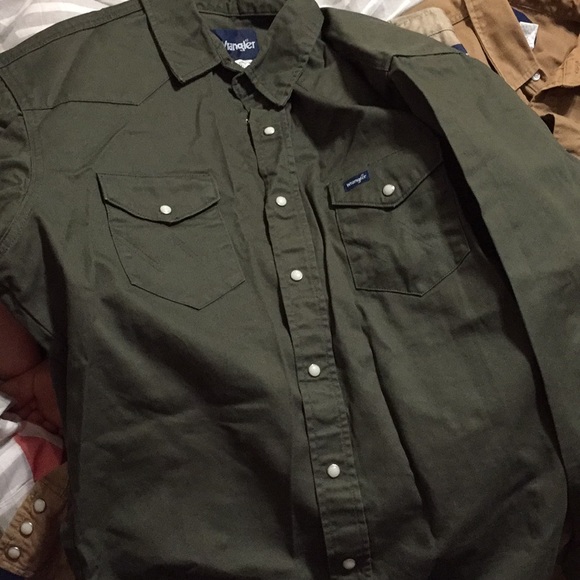 Authentic Western Long Sleeve Twill Shirt XL - Picture 3 of 4